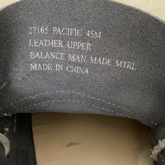 Men’s 1901 Blue Leather Boat Shoes - Picture 8 of 8